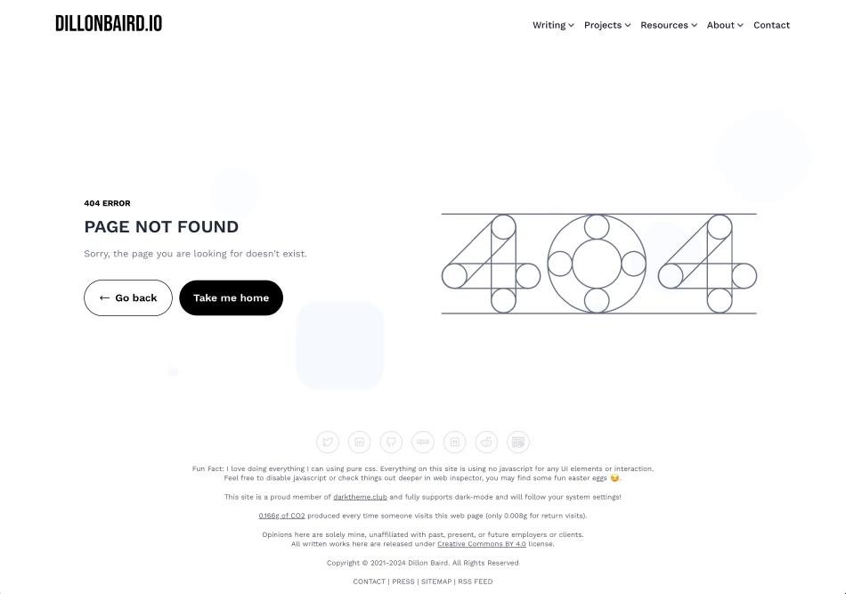 Custom 404 Page in Action