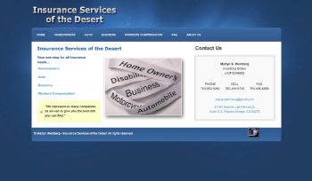 Insurance Services Of The Desert Screenshot